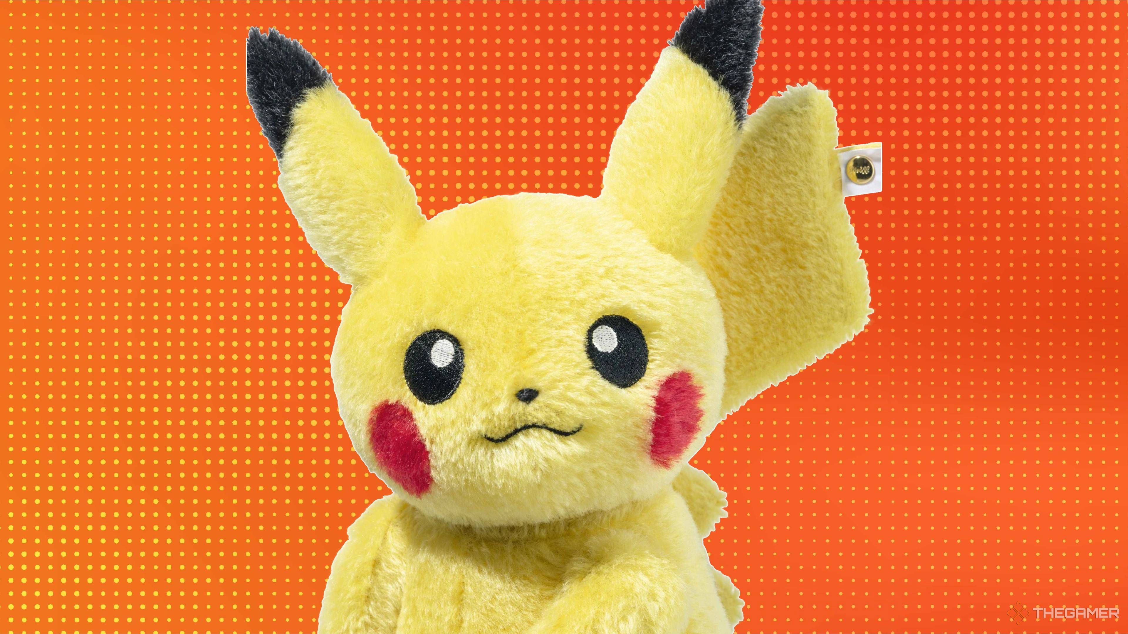 Pokemon Reveals Limited Edition $400 Steiff Pikachu Plush