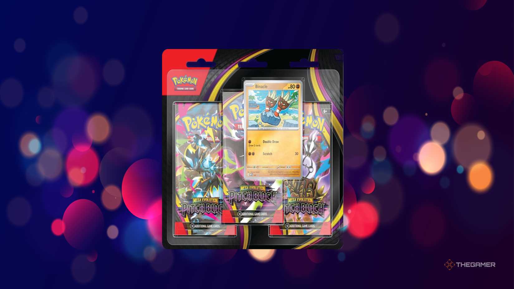 Pokemon TCG Pitch Black Best Products 3-Pack Blister