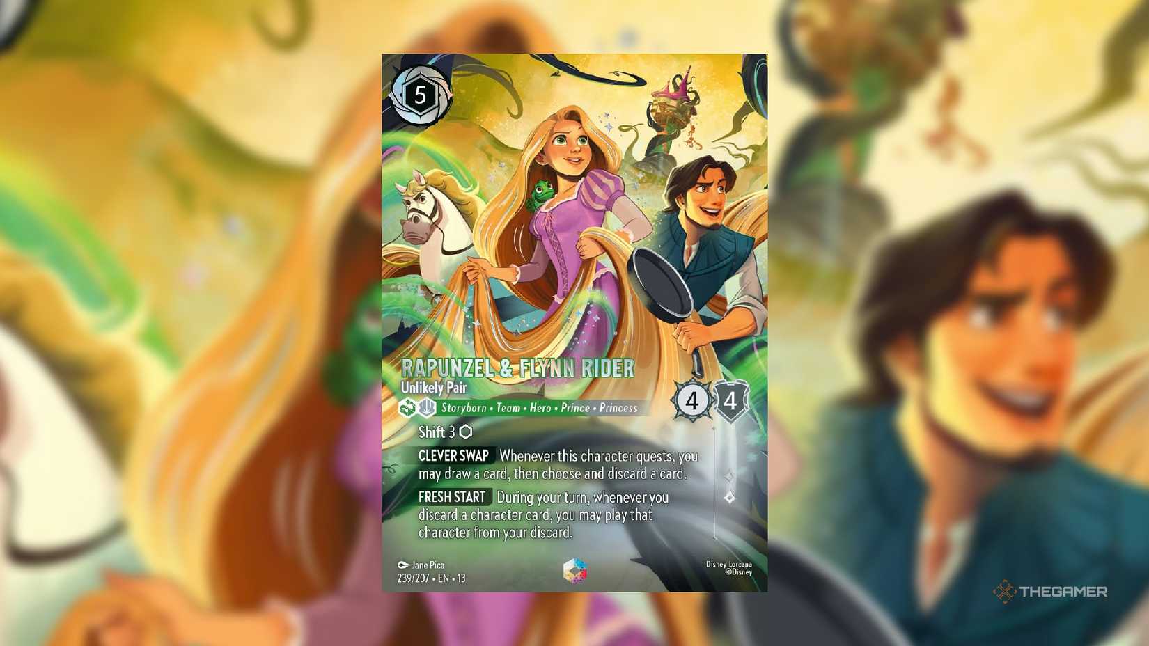 Rapunzel and Flynn Rider Attack of the Vine.