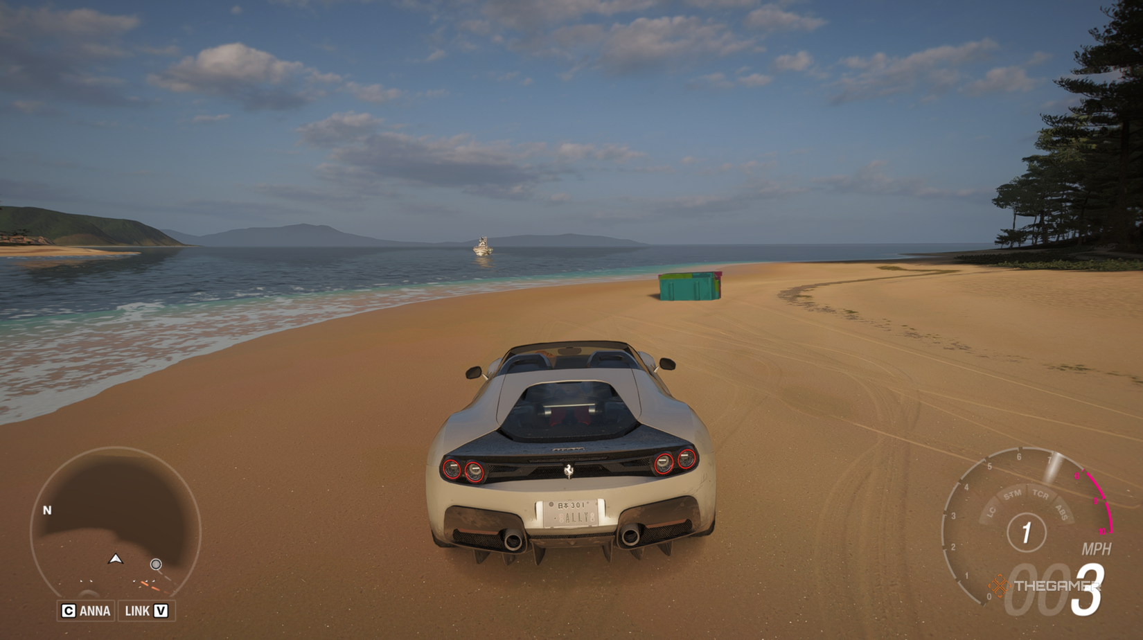 Drive towards the treasure chest in Forza Horizon 6.