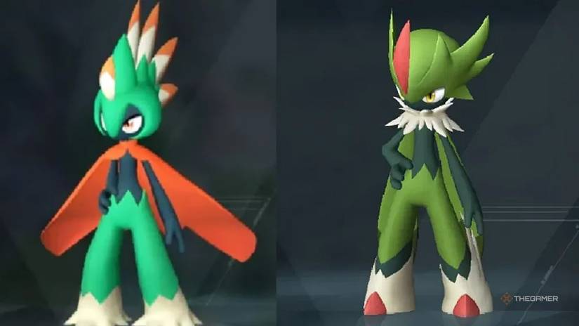 The original design for Robinquill in Palworld early access on the left, with the Palworld 1.0 redesign for Robinquill on the right.