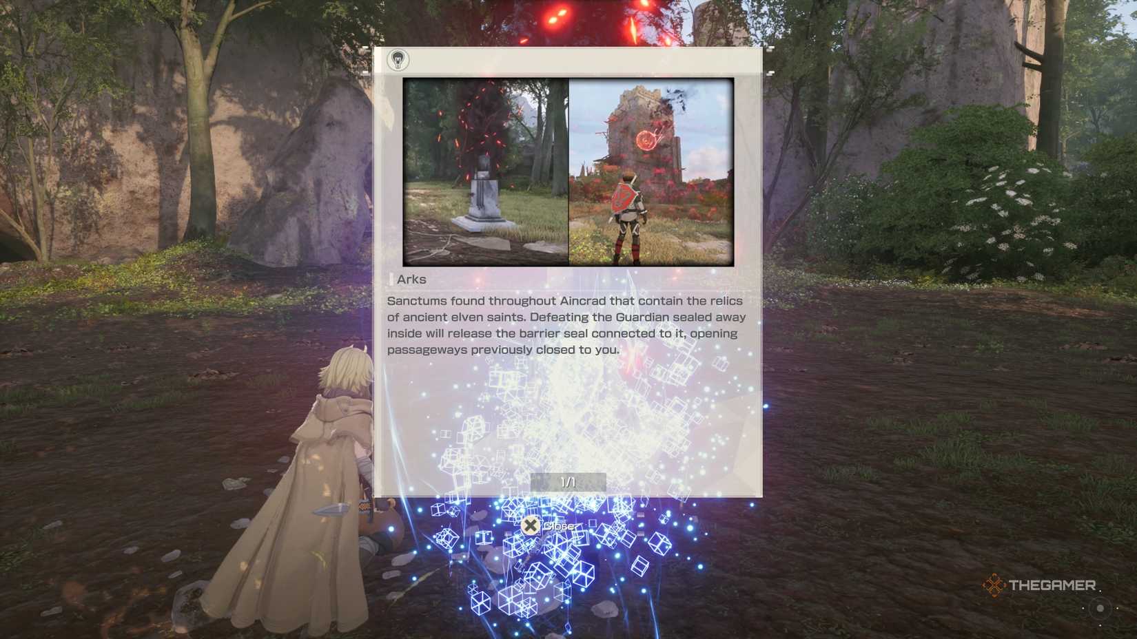 Tutorial for Arc in Echoes of Aincrad.-2