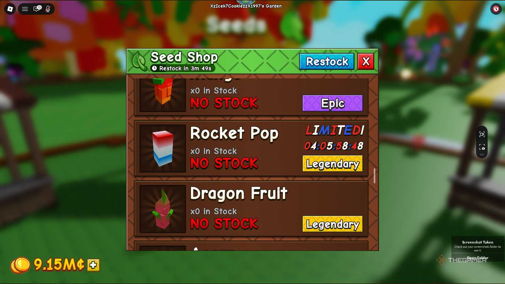 These are Rocket Pop seeds from the Grow a Garden 2 store.