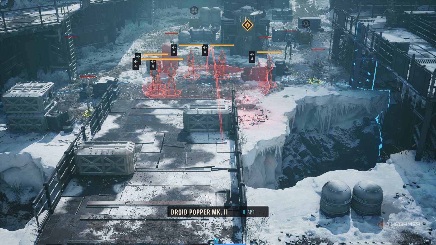 A player completing the Cold Metal mission in Star Wars Zero Company.