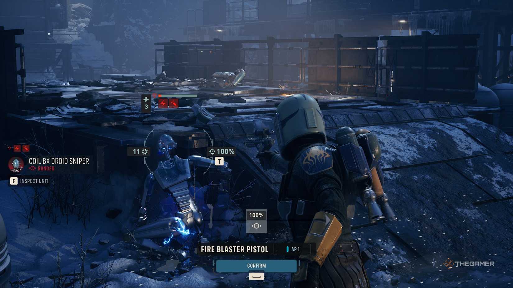 A player completing all the chapters in Star Wars Zero Company.