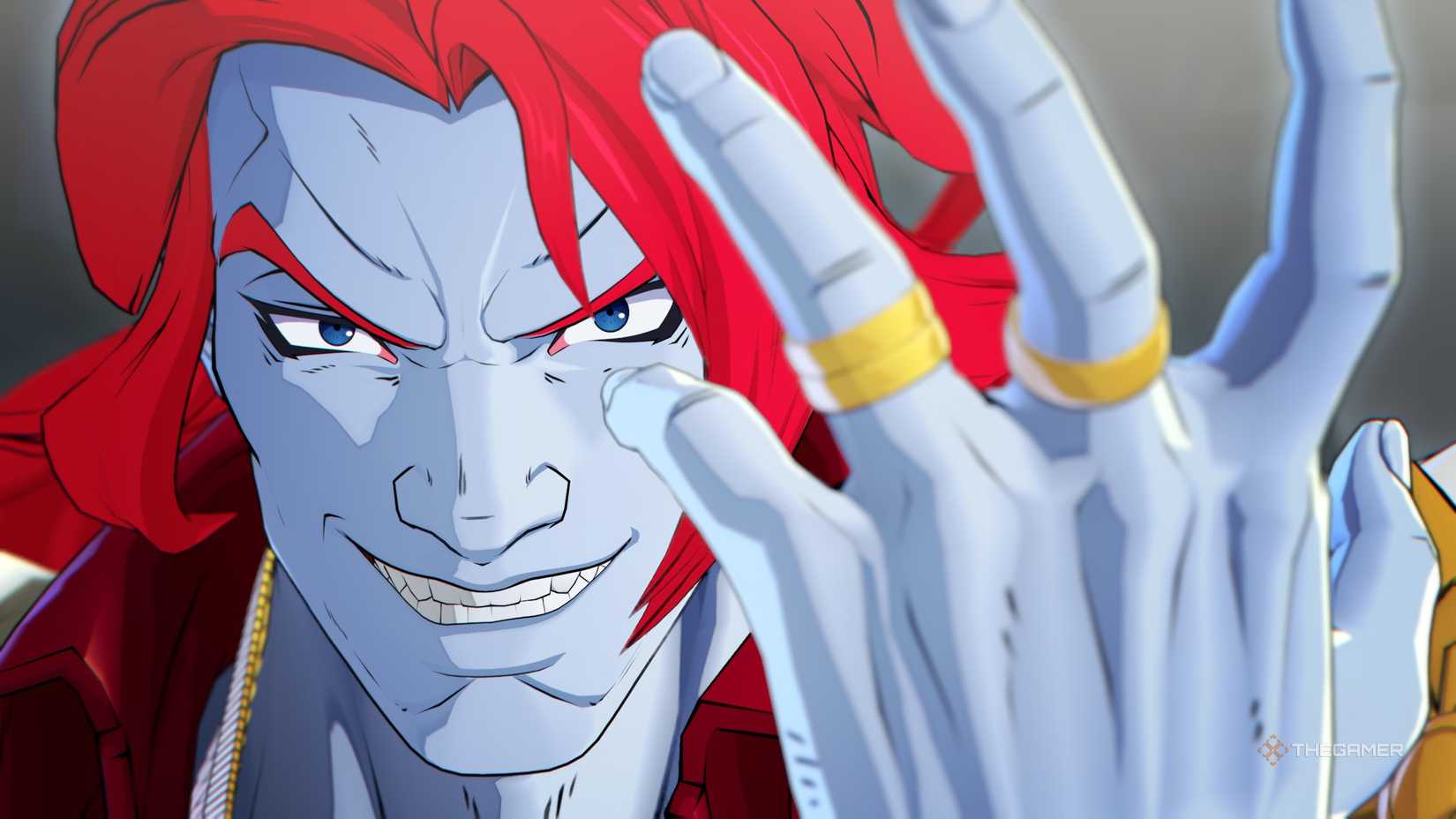A player unlocking the secret character Champion in Marvel Tokon.