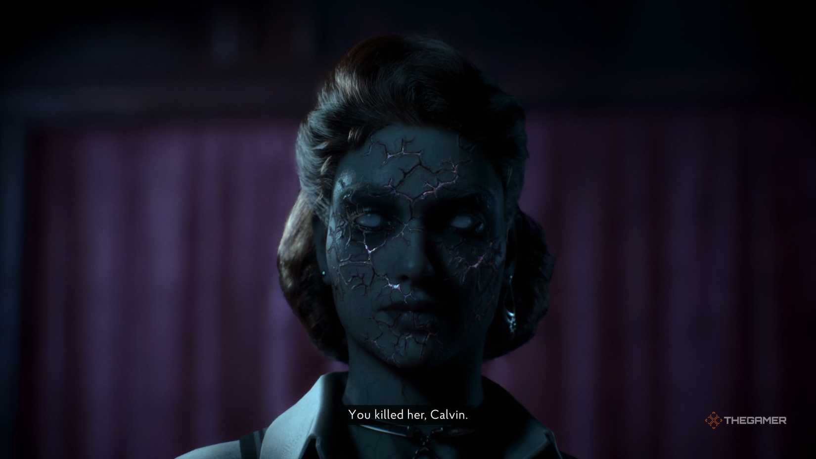 دیدێکی کابوسانەی فەی وەک ئەهریمەنێک لە فیلمی The Sinking City 2.