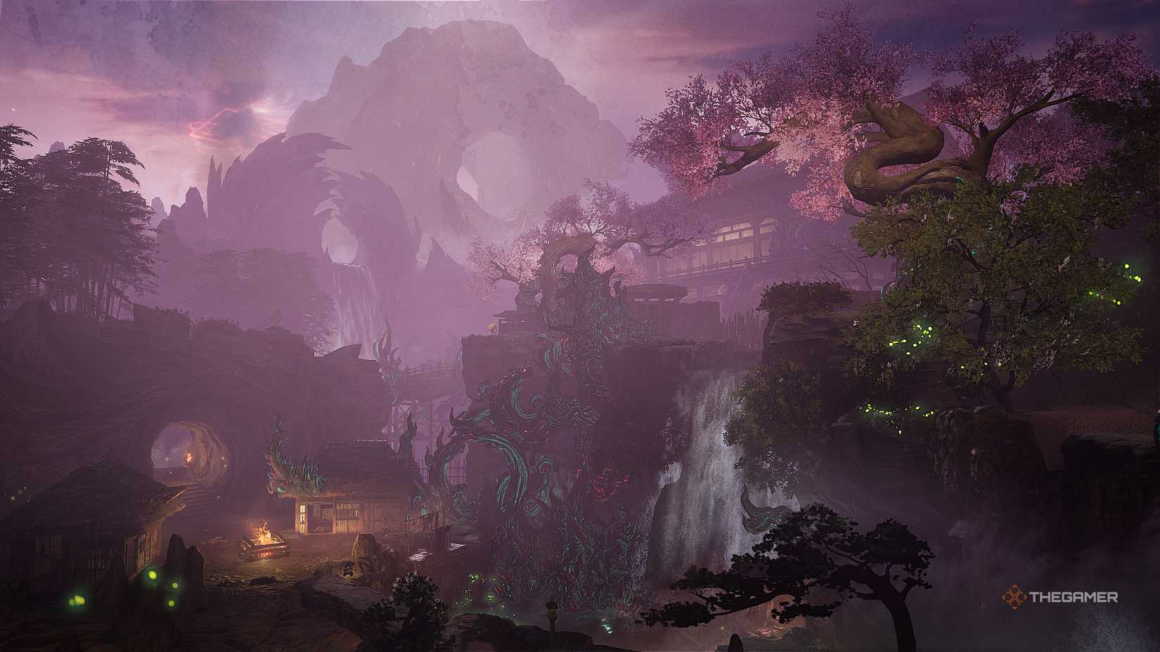 گۆڕەپانێکی ڕاهێنانی کانی لە DLC ی Hell Rising ی Nioh 3.