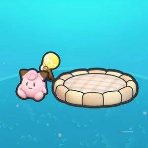 Fluffy Relaxation Habitat in Pokemon Pokopia