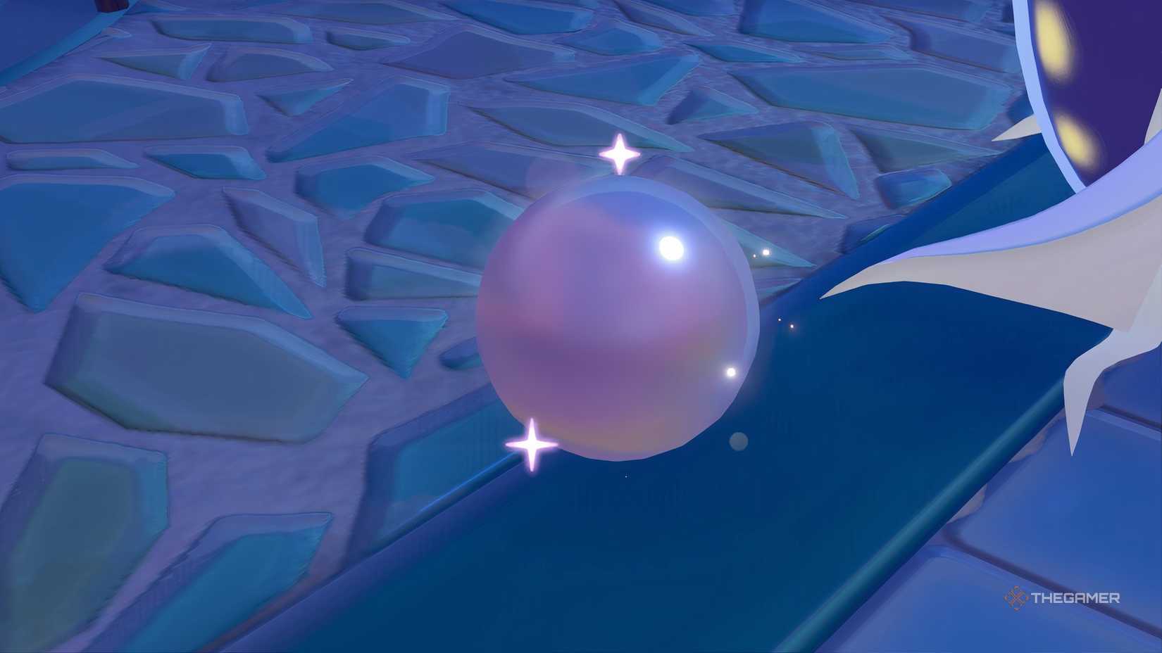 A Shiny Pearl in Pokemon Pokopia.