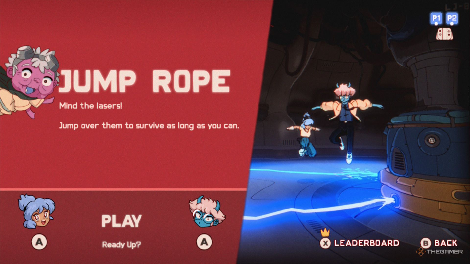 The Jump Rope Mini-game in Orbitals.