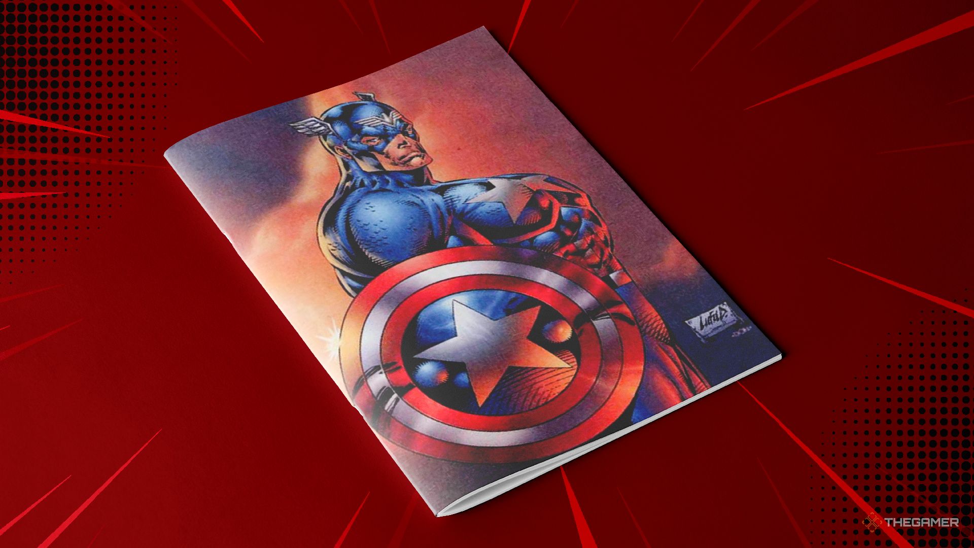Rob Liefeld Claims Infamous Captain America Art Sold For "More Than A House"