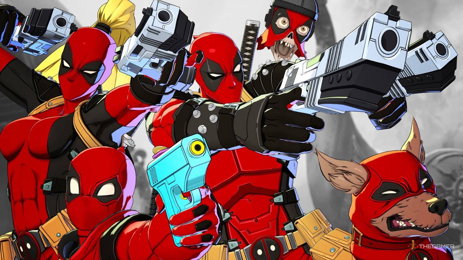 Deadpool pulling off his ultimate in Marvel Tokon: Fighting Souls.