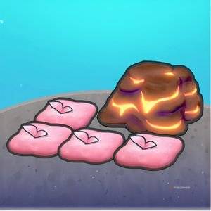 Molten Mossy Rest Spot Habitat in Pokemon Pokopia