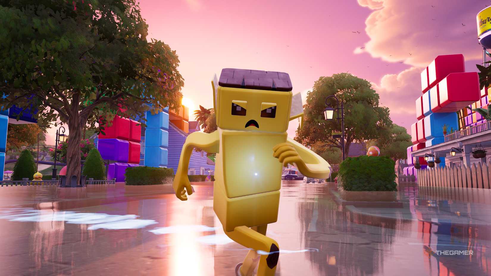Peely Wrixel in Fortnite.