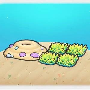 Sandy Basin Tall Grass Habitat in Pokemon Pokopia