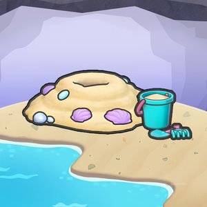 Sandy Digging Spot Habitat in Pokemon Pokopia