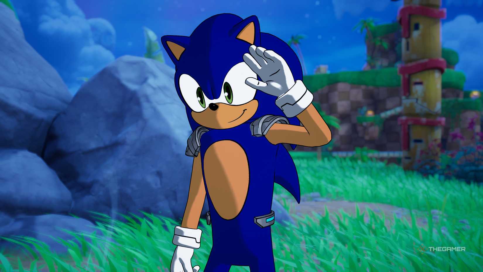 Sonic in Fortnite.