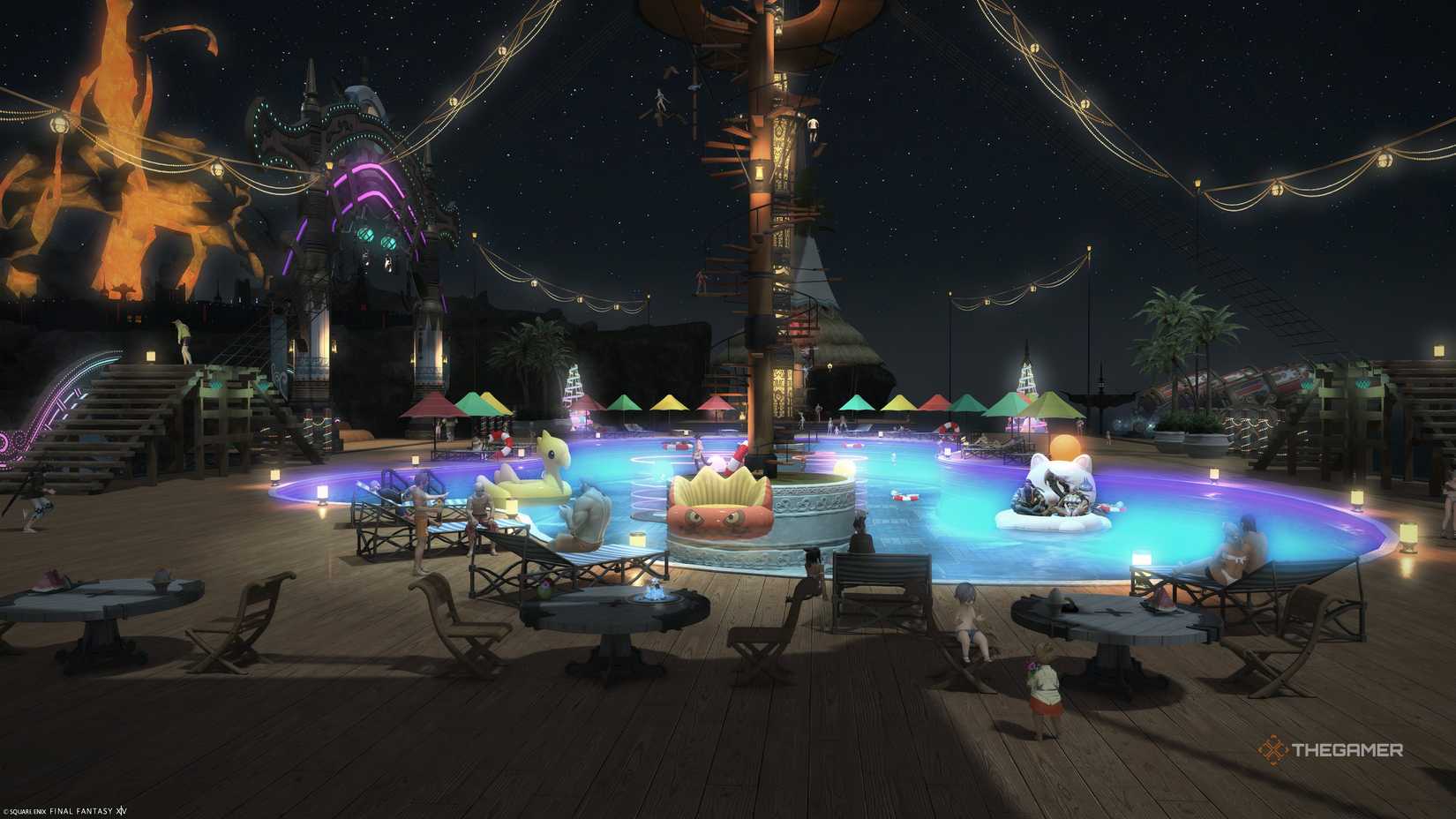 The Queen Lhaminn in Final Fantasy 14.
