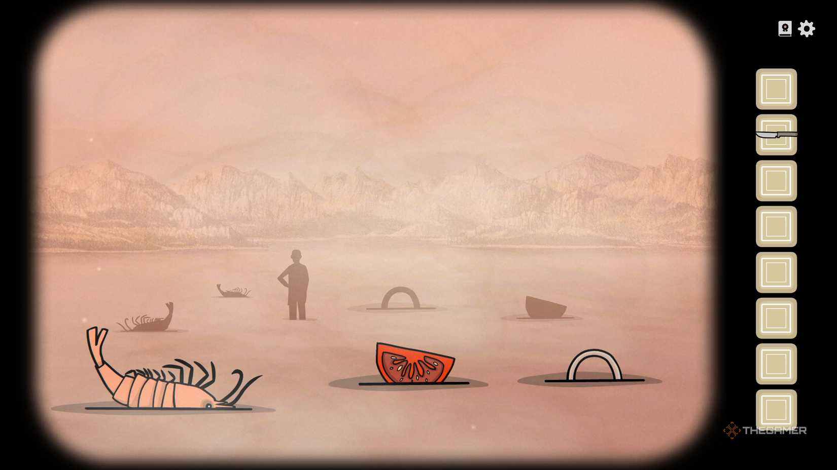 The soup puzzle in Servant of the Lake.
