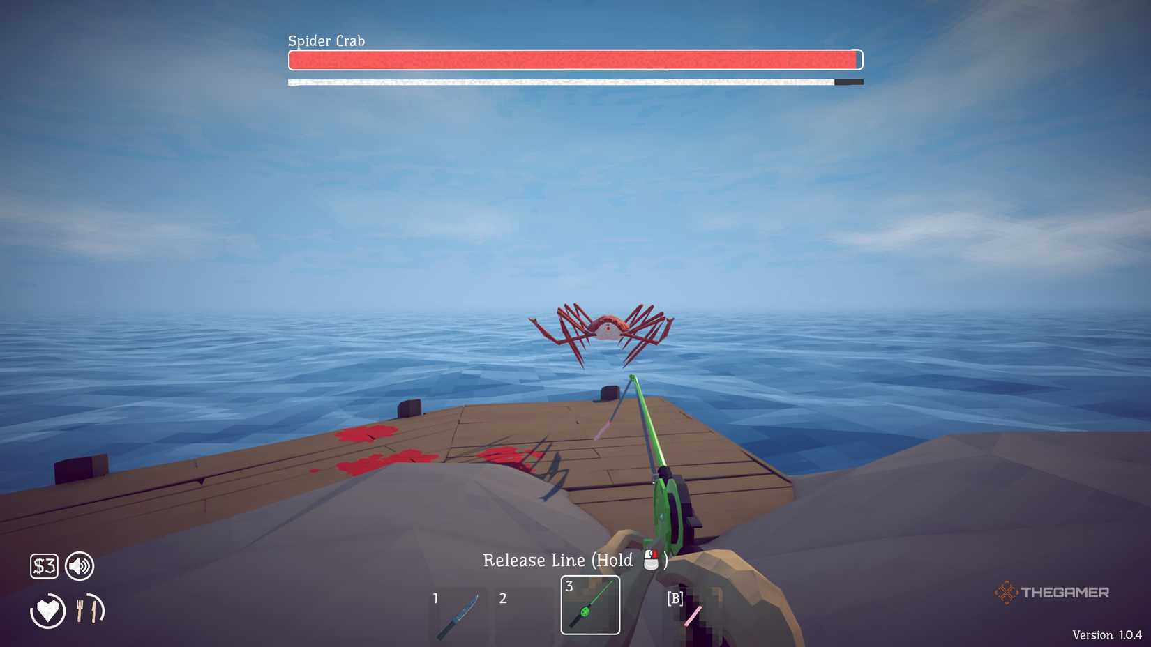 The Spider Crab appearing in How to Fish.