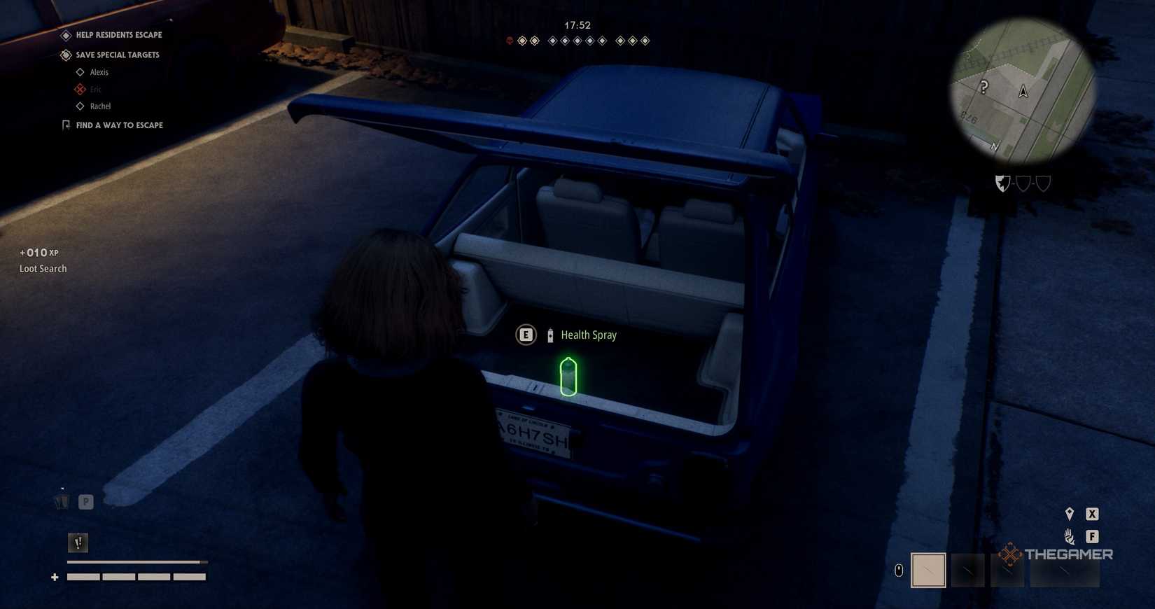Finding healthspray in Halloween: The Game.