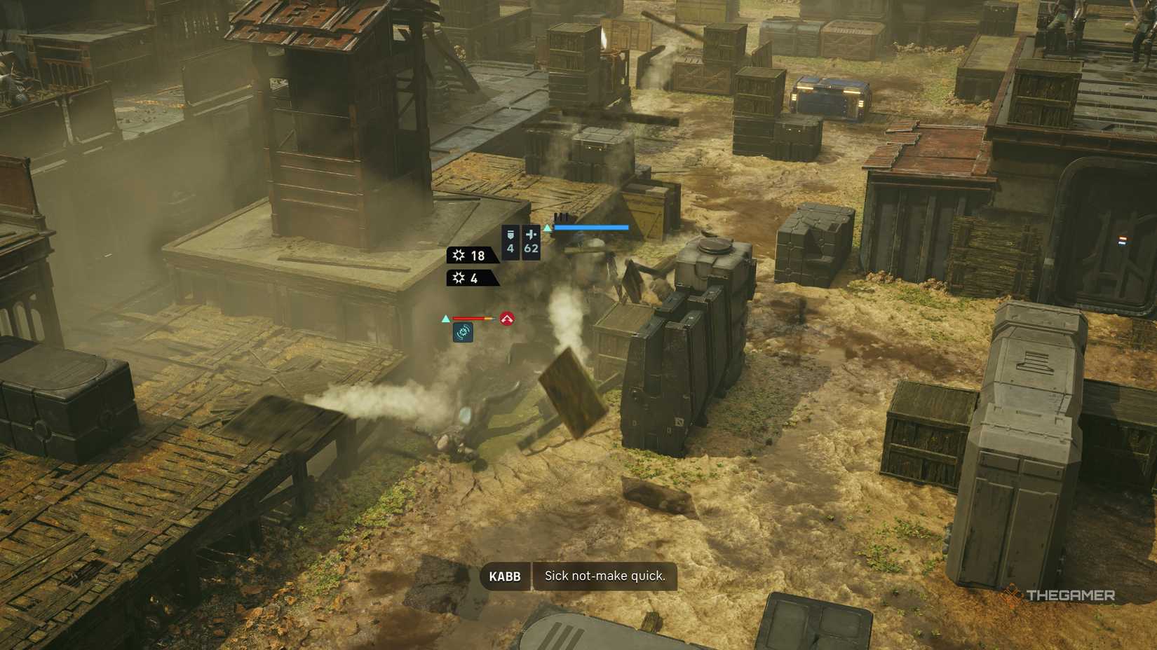 A player using the best Kabb build in Star Wars Zero Company.
