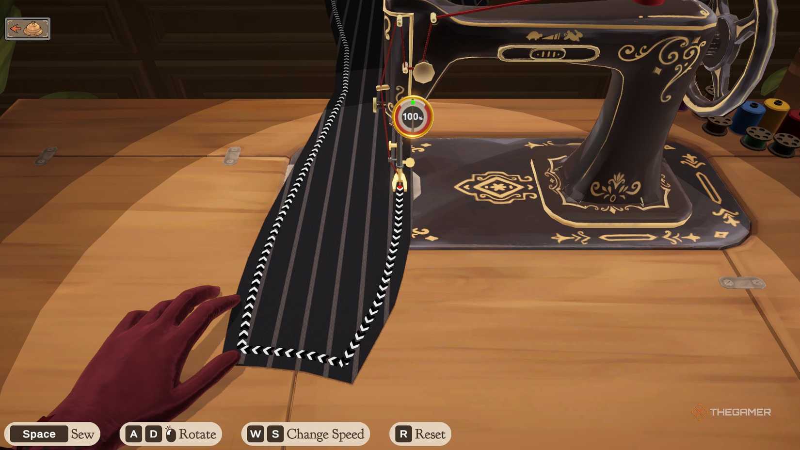 Sewing a sleeve in Dressmaker.