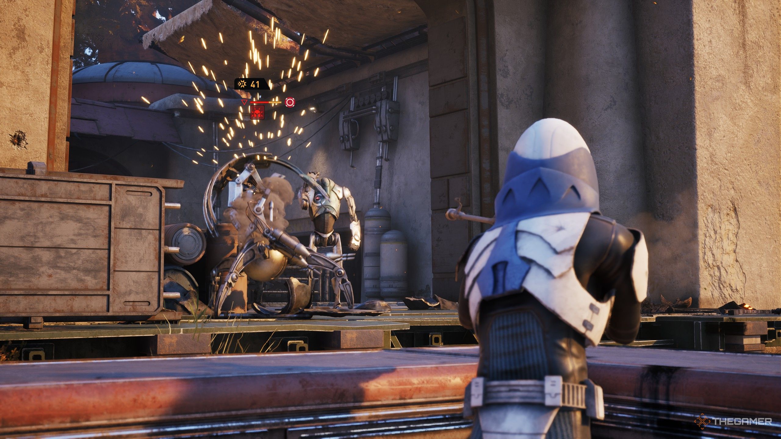 A player using Luco's best build in Star Wars Zero Company.