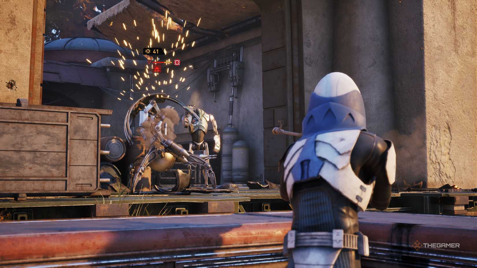 A player using Luco's best build in Star Wars Zero Company.