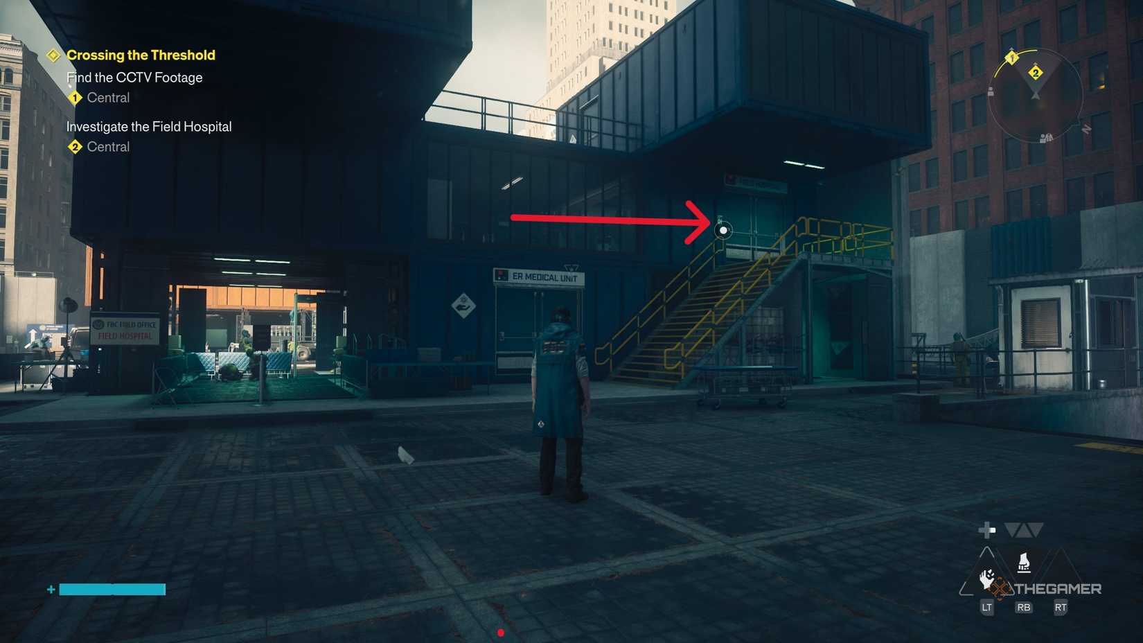 A player completing the Closing The Threshold in Control Resonant.