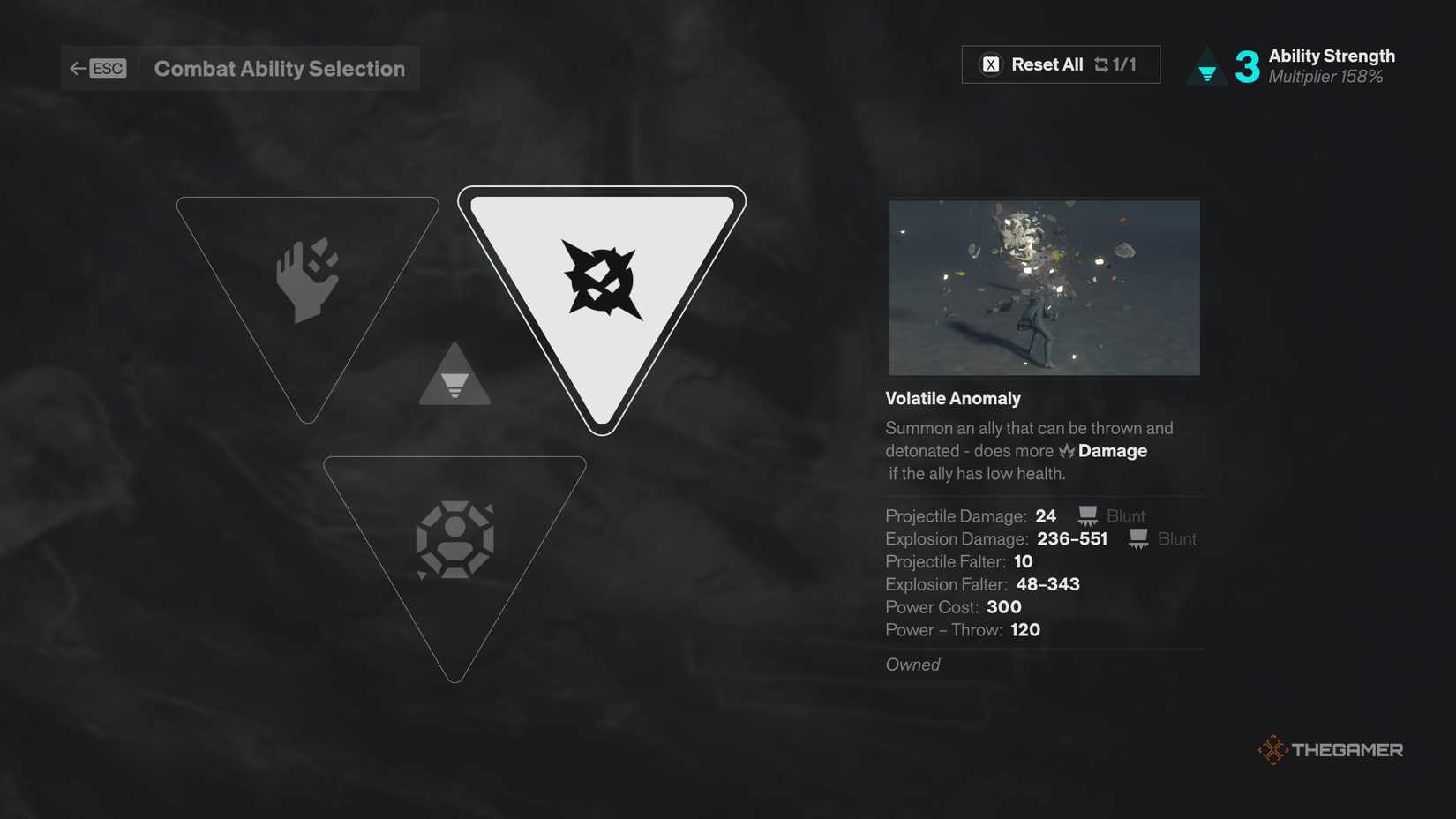 A player using the best beginner build in Control Resonant.