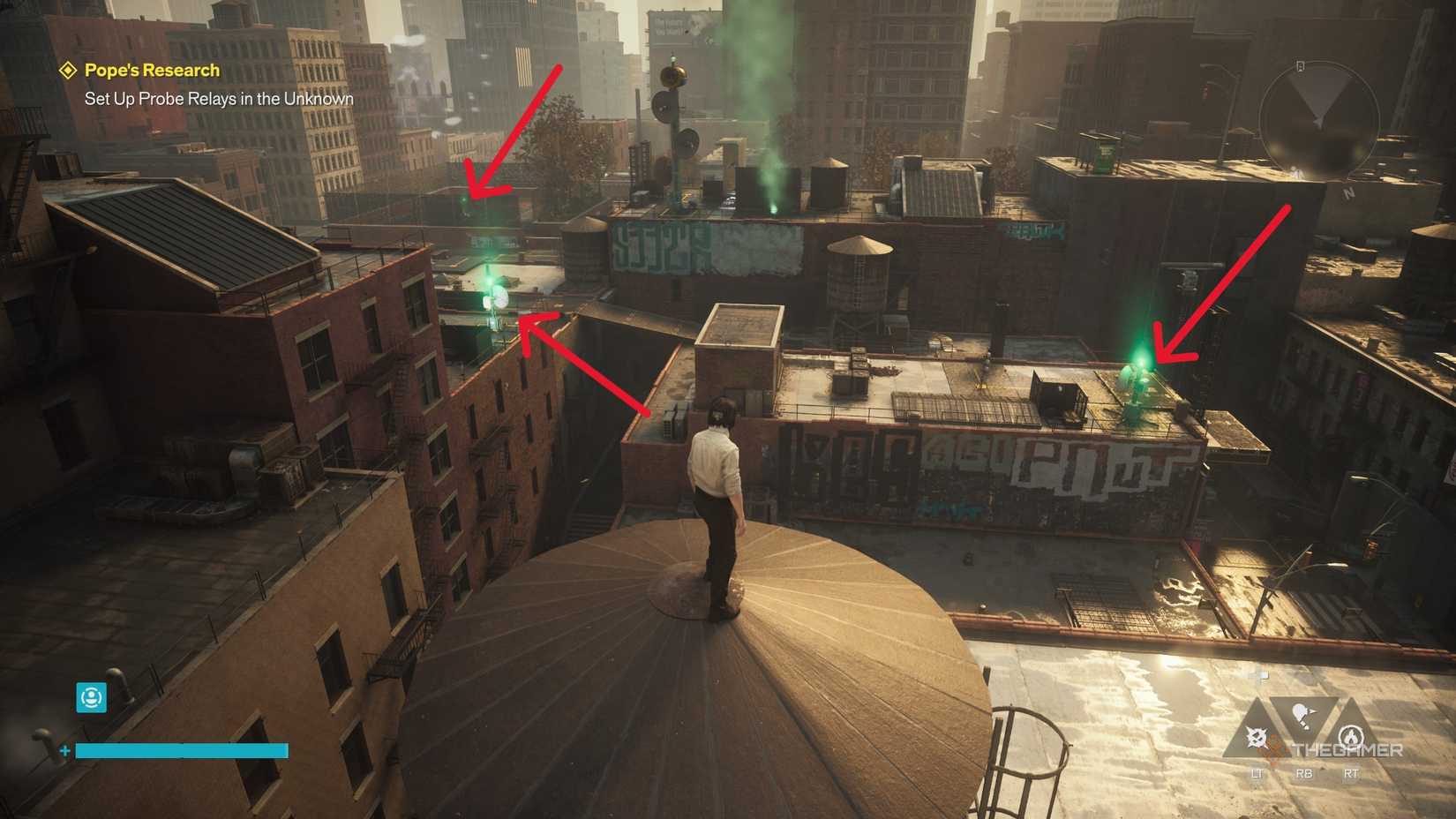 A player locating all Map Kits in Control Resonant.