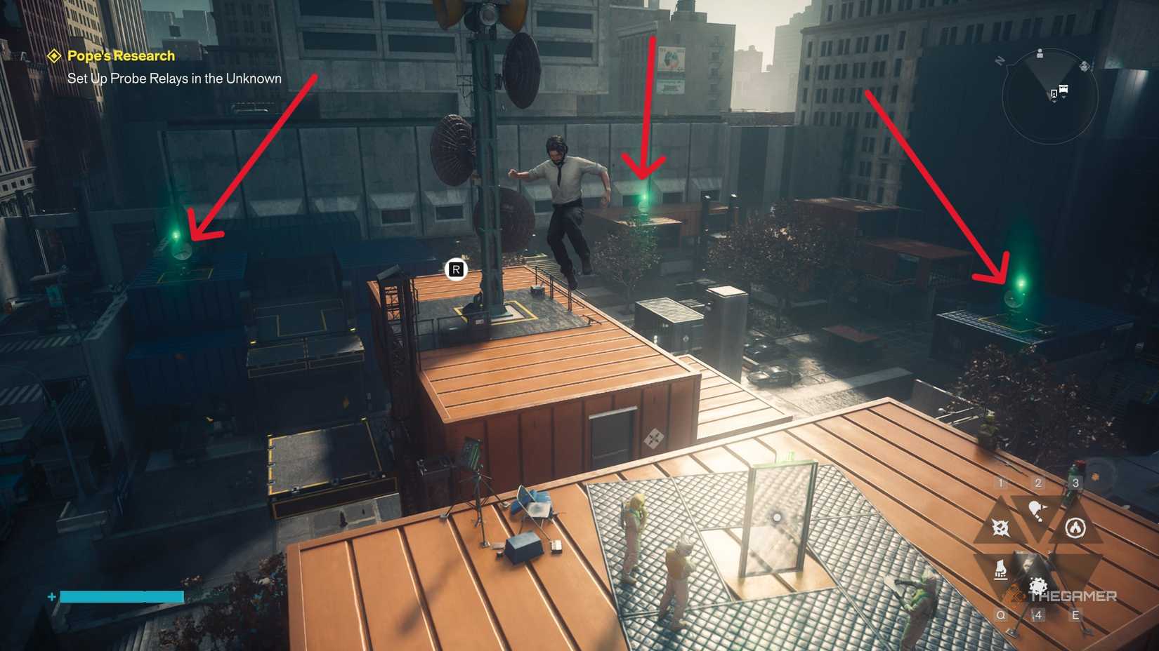 A player locating all Map Kits in Control Resonant.