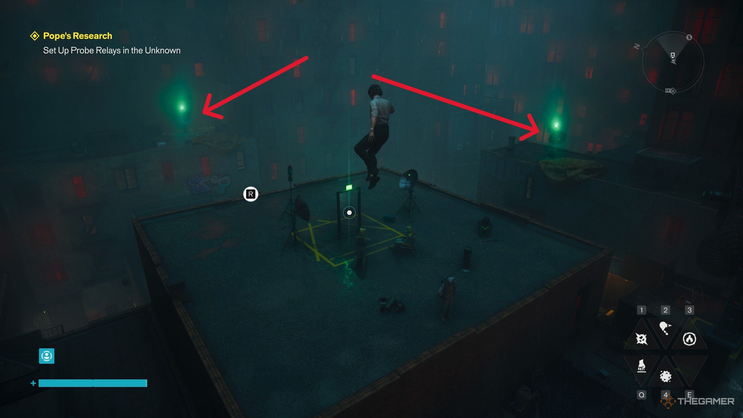 A player locating all Map Kits in Control Resonant.