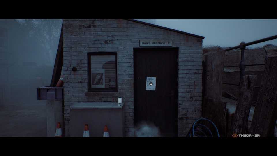 A note on the harbourmaster door in Silent Hill Townfall.