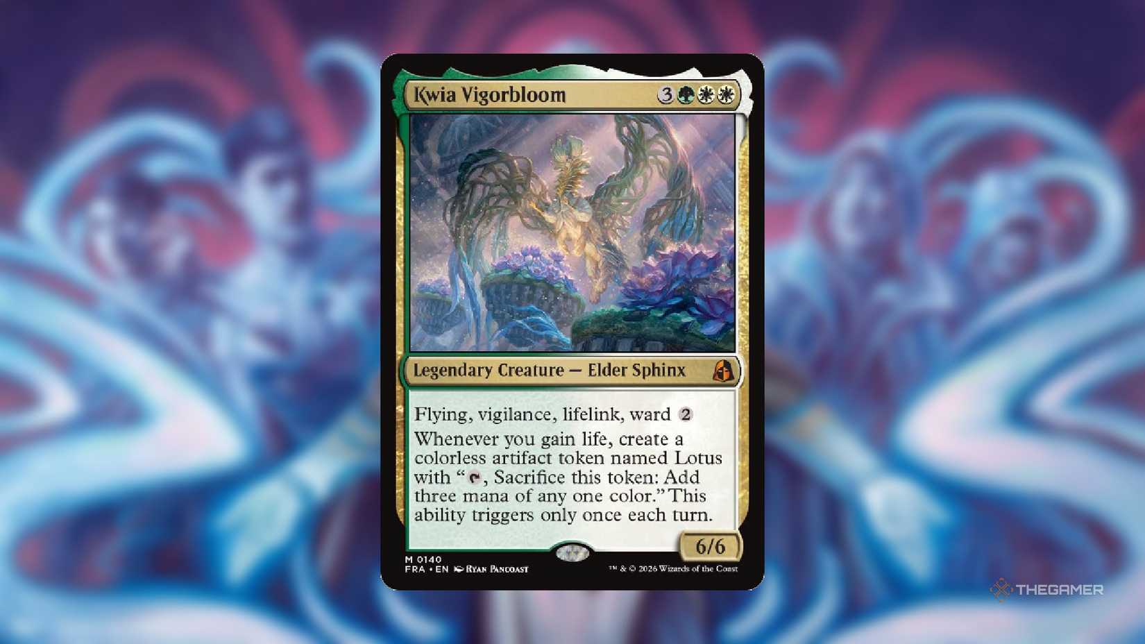 An image of Kwia Vigorbloom MTG card from Reality Fracture.