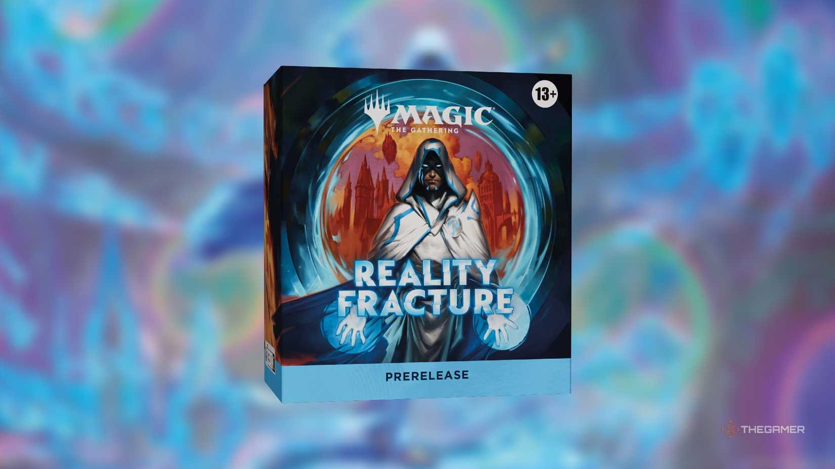 An image of the MTG Reality Fracture Prerelease Kit.