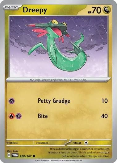 Dreepy Pokemon TCG Card.