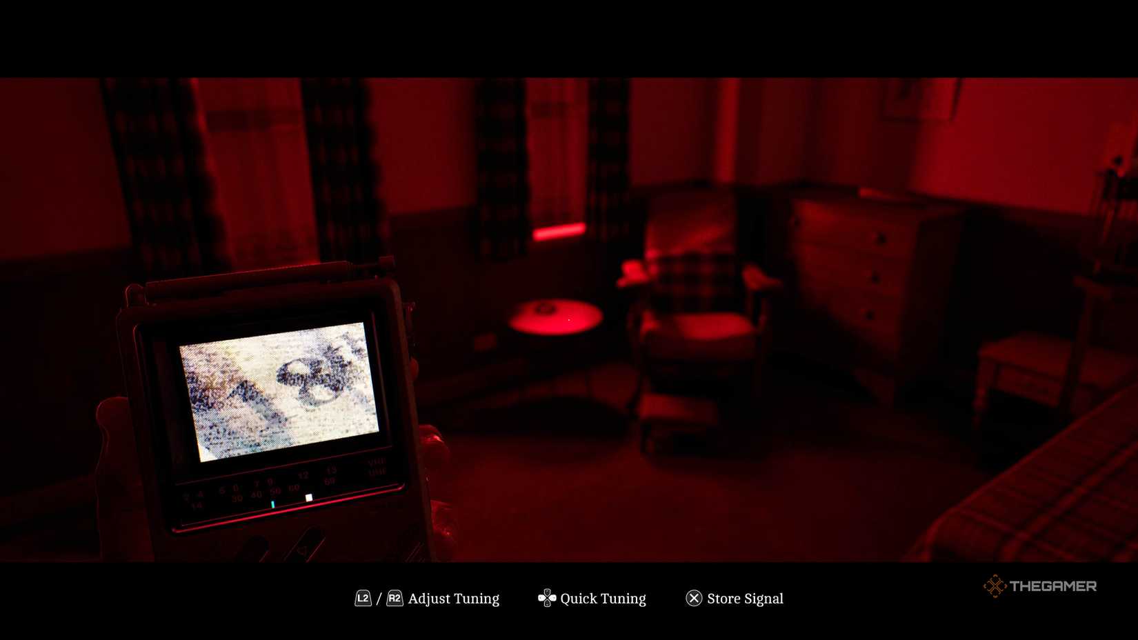 Mini CRTV showing the date the 18th on its screen in Silent Hill Townfall.