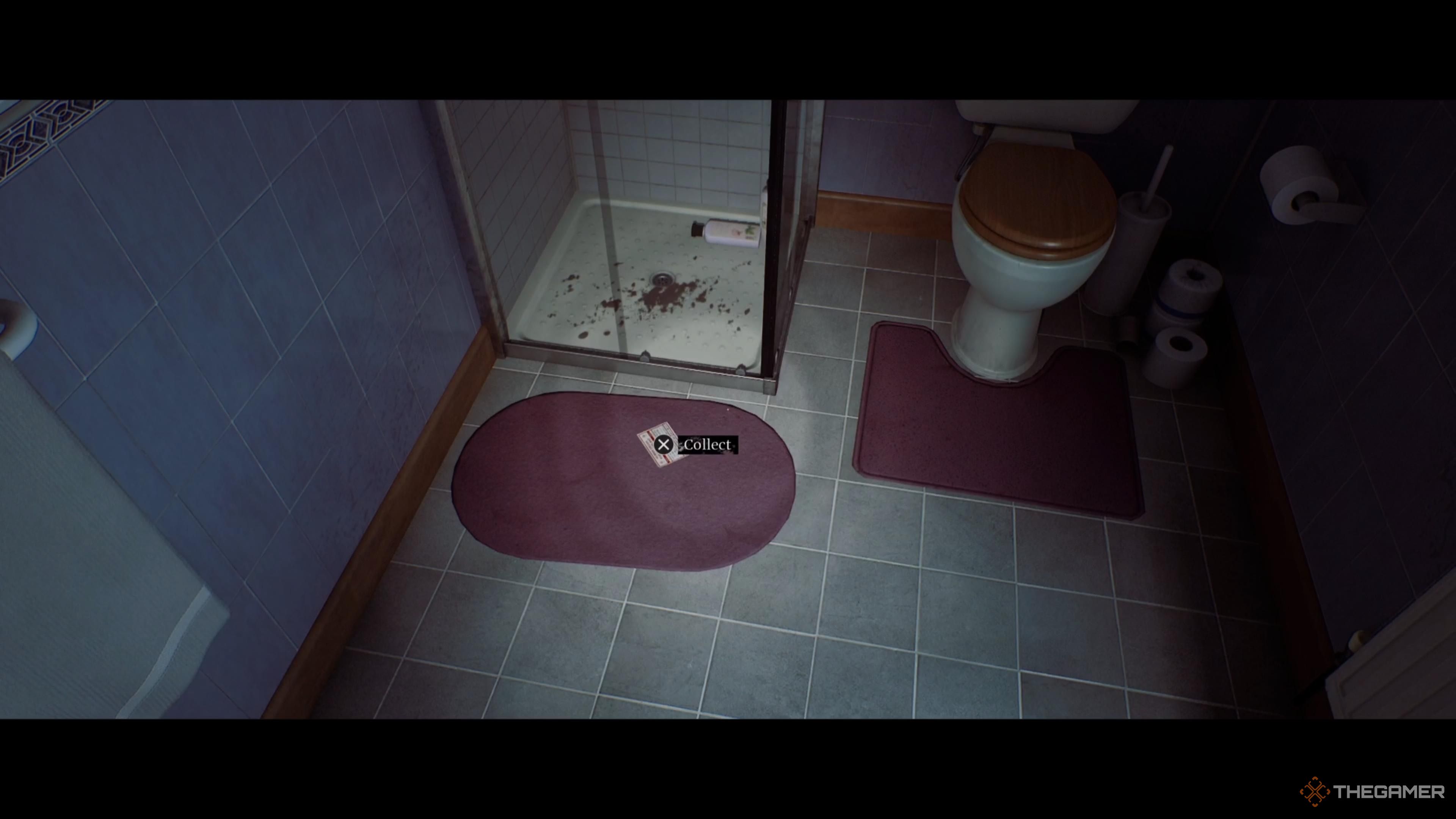 An organ transplant card sitting on the floor in Silent Hill Townfall.