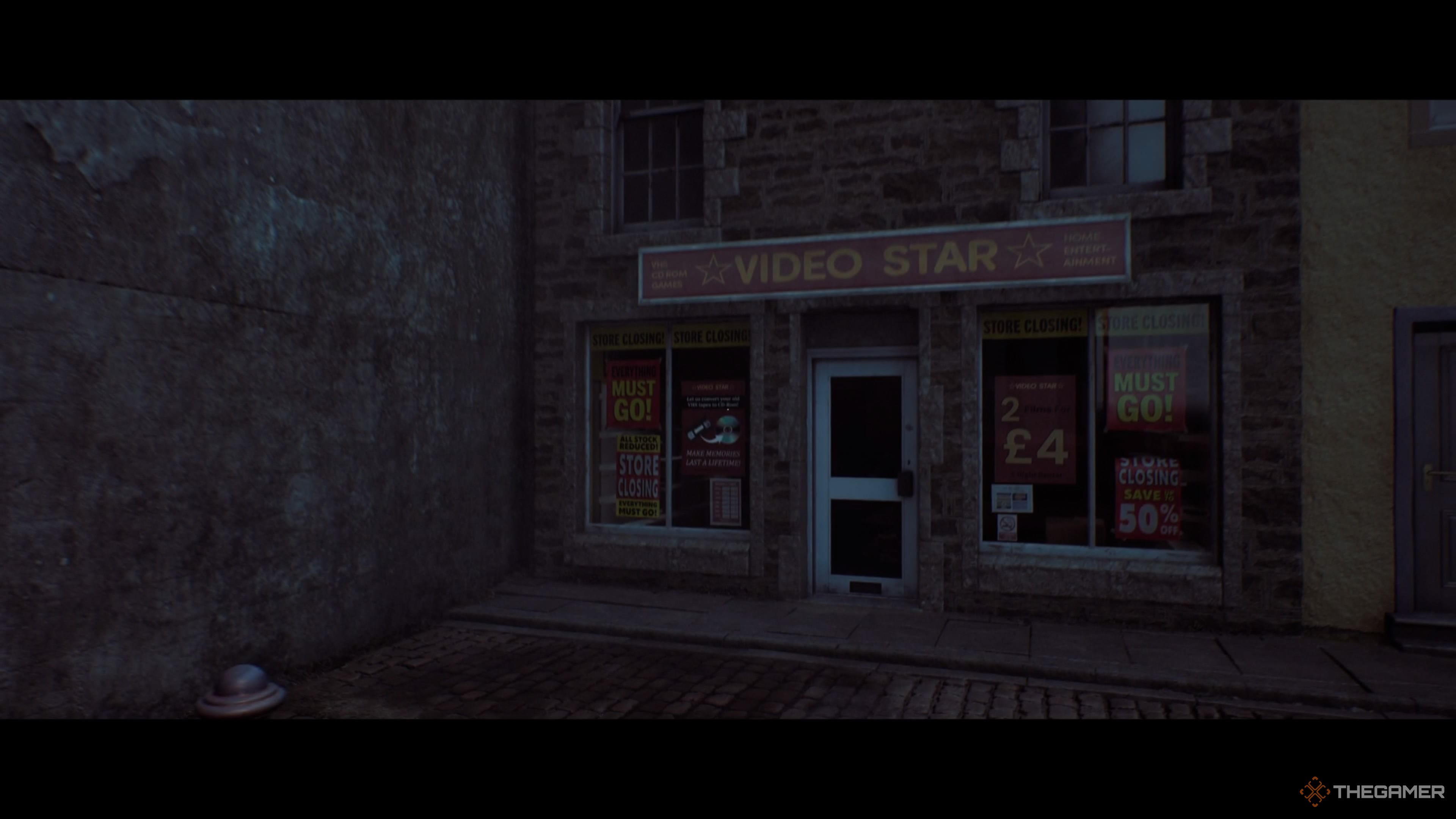 The Video Star store in Silent Hill Townfall.