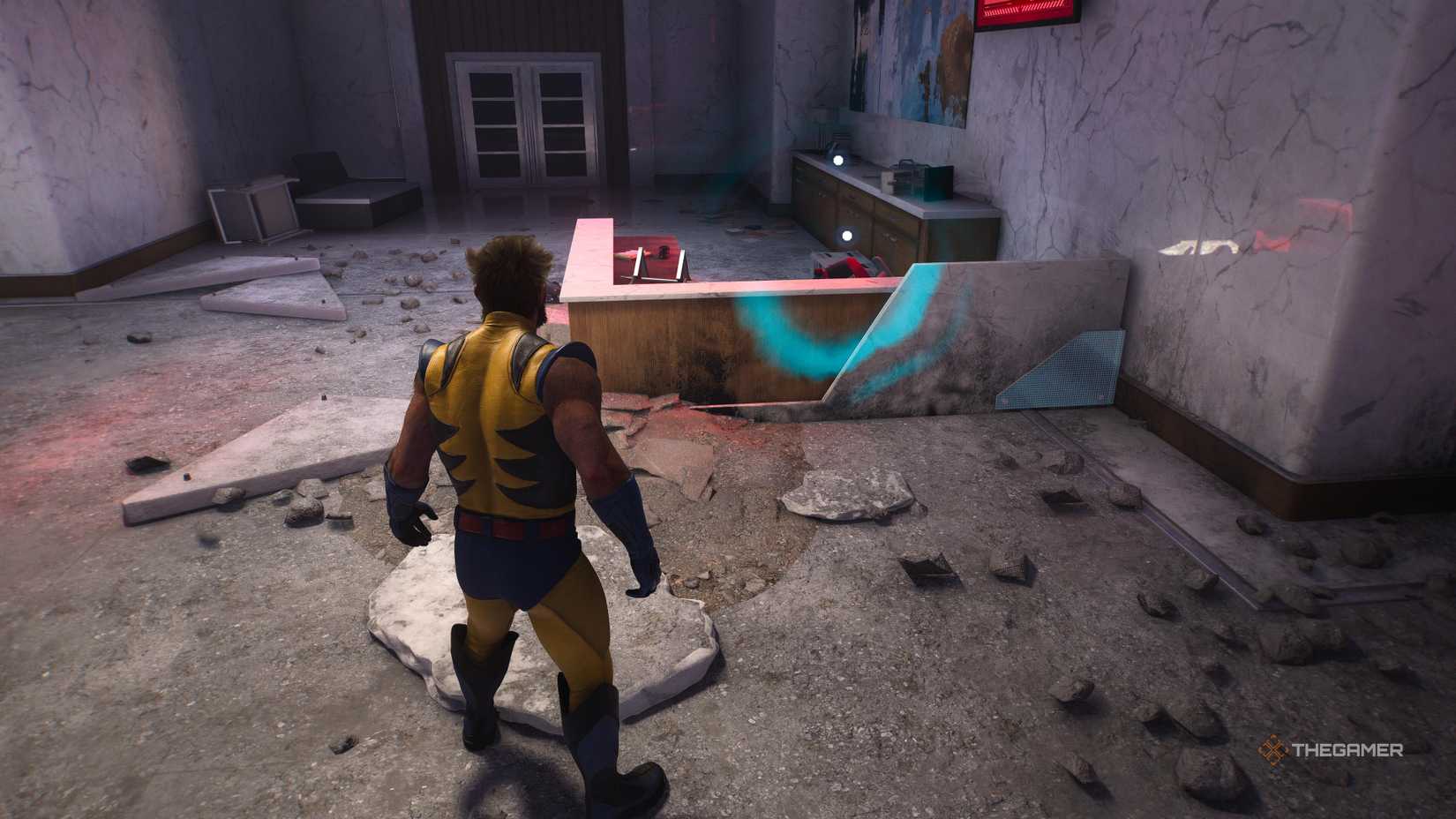 The first Material Crate in Marvel’s Wolverine’s Knock Knock chapter.