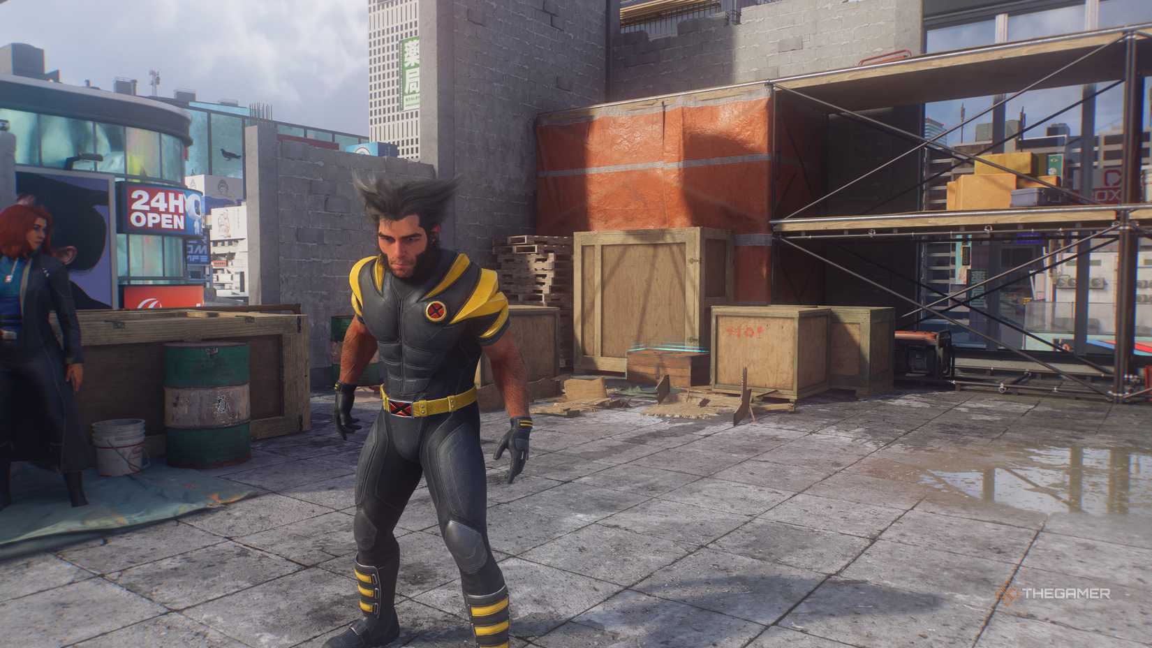 The first Material Crate in Marvel's Wolverine's Bad Blood chapter.