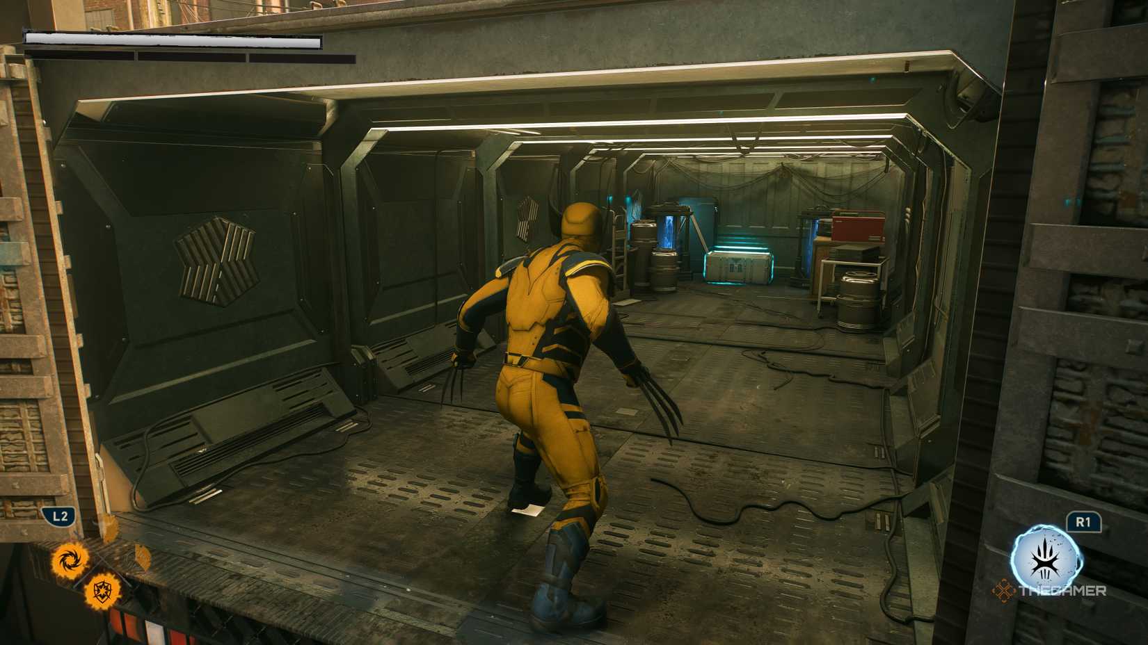 The first Material Crate in Marvel's Wolverine's Way Down Low chapter.