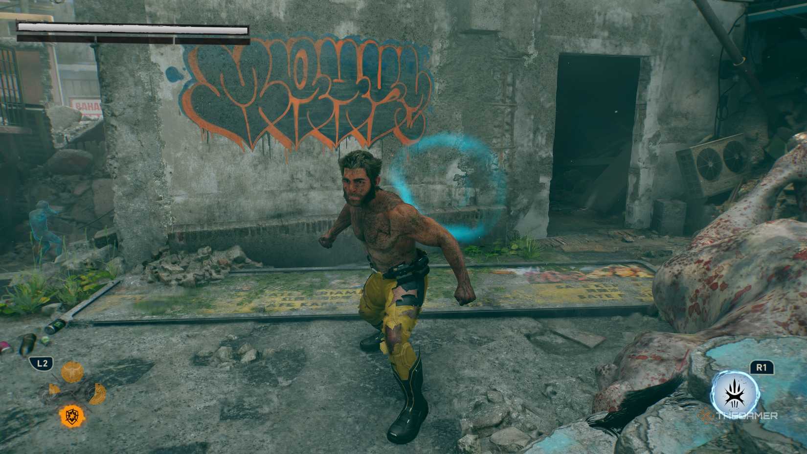 The first Material Crate in Marvel's Wolverine's I'm Still Here chapter.