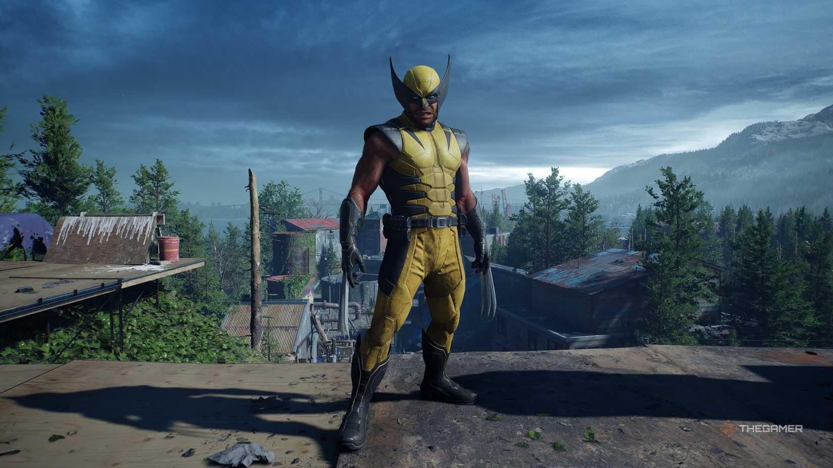 The Battle Reborn Suit in Marvel's Wolverine