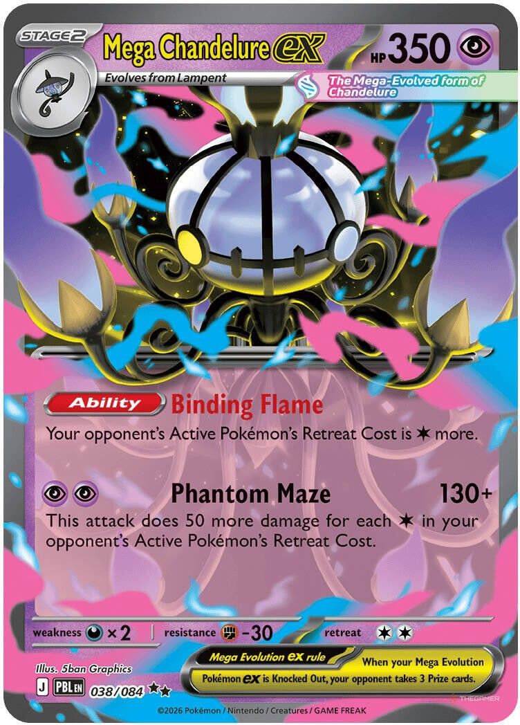 mega chandelure ex