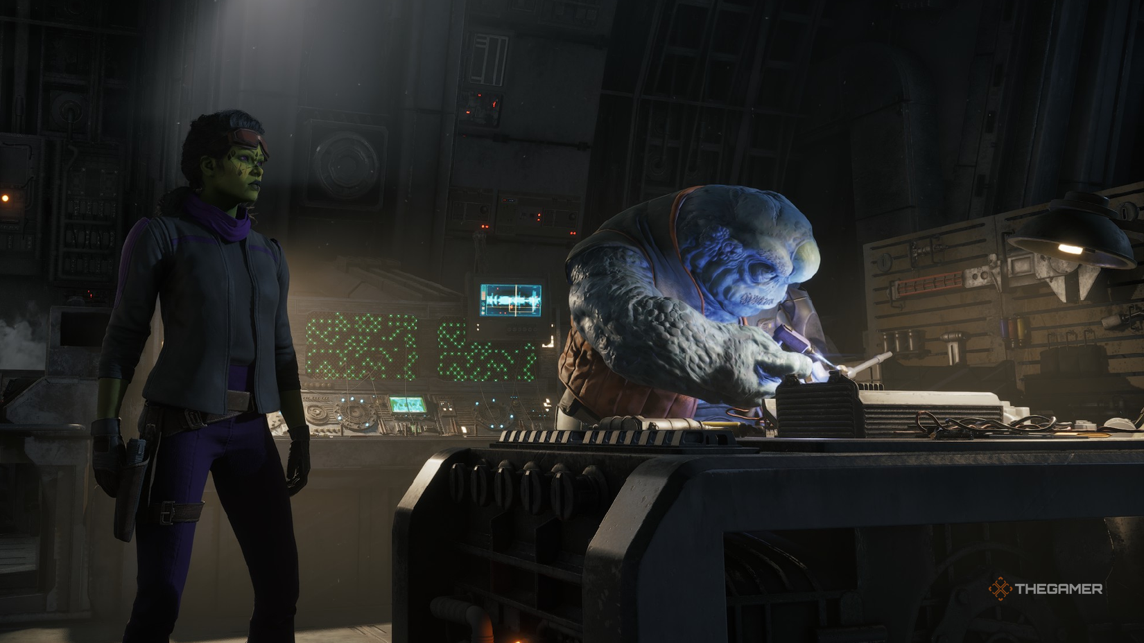 A player using the best Kabb build in Star Wars Zero Company.