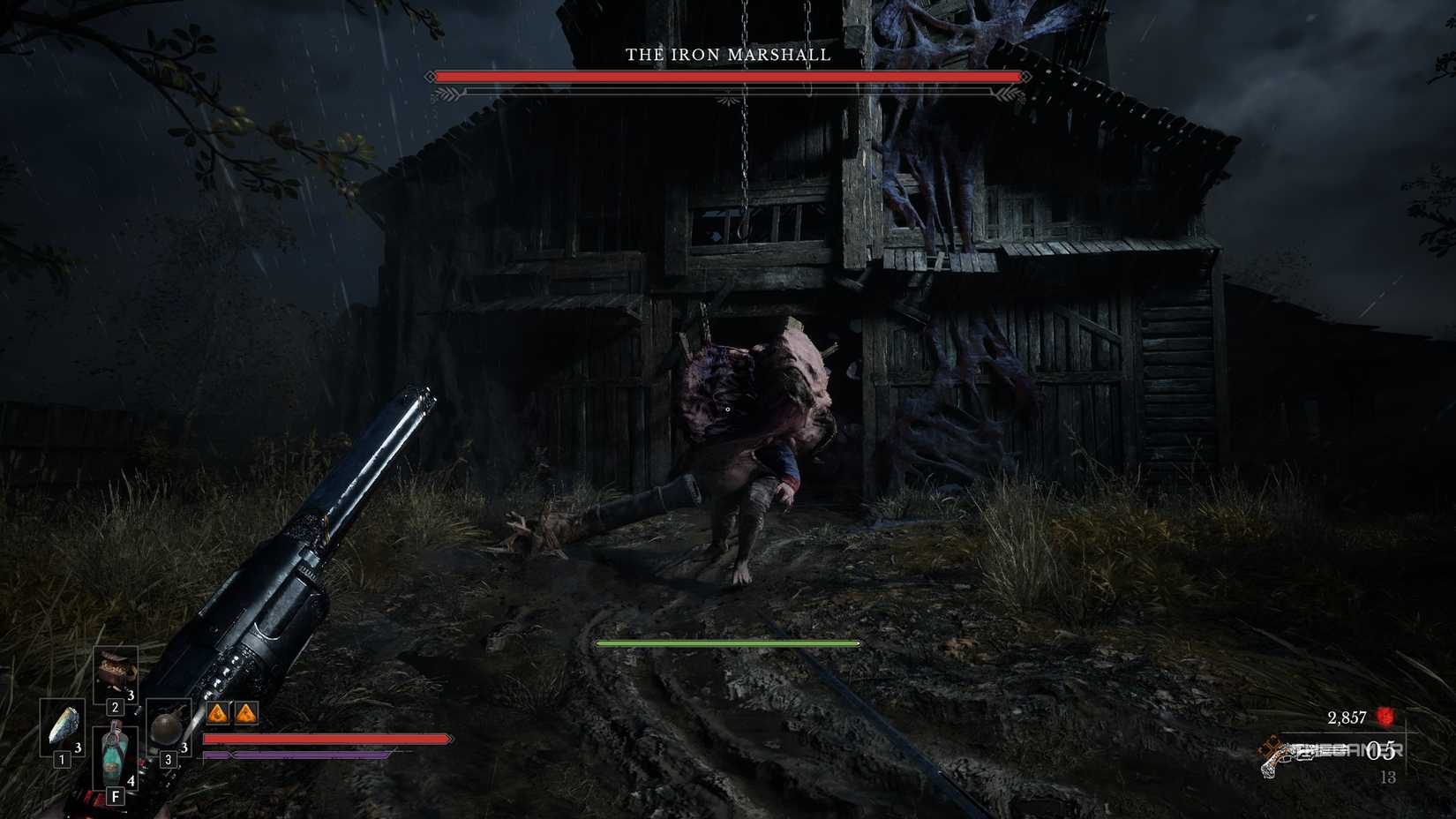Iron Marshall fight in Valor Mortis.